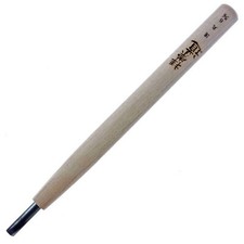 Michihamono Medium Japanese Woodwork Chisel 6mm Shallow U Gouge Woodcarving Tool