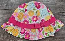Baby Girl Clothes New Gymboree 3-6 Month Floral Spring Blossom Sun Hat