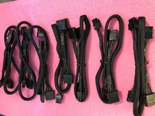 12 Pcs 6 pin PERIF to 3X IDE DRIVER POWER cable FOR EVGA SuperNOVA 750-1300G3