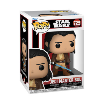 Funko Pop! Jedi Master Sol 725 Star Wars Acolyte Disney Vinyl Figure Toy