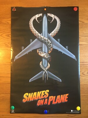 Snakes on a Plane rolled poster 22.5'' X 34.5'' #3627 By Funky Enterprises, USA