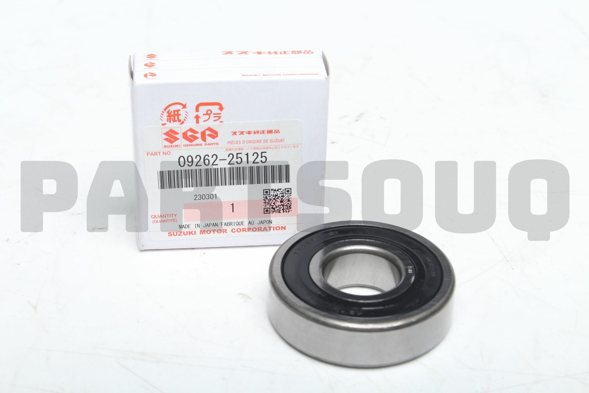 ハル 0926225125 Genuine Suzuki BEARING (25X62X17) 09262-25125 | eBay