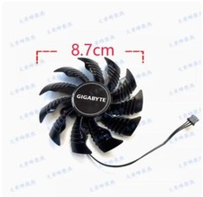 For GIGABYTE GTX960 970 Mini ITX OC Graphics Card Cooling Fan PLA09215S12H Parts