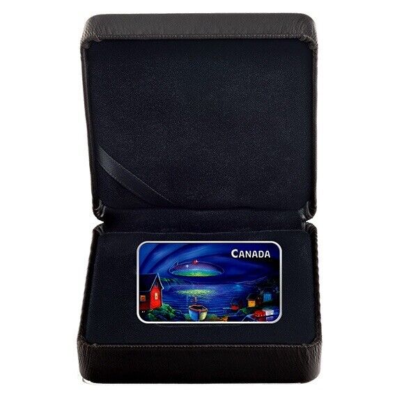 2020 Canada Clarenville Event 1oz Silver $20 Glow in the Dark Coin UFO Phenomena