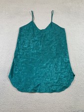VTG Sophia Morgan Lingerie Dress Women L Green Y2K Coquette