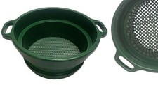 Gold Panning Large Plastic Deep Sorting Tray Classifiers 1/4" Mesh