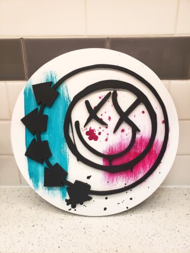 3D Blink-182 Album Custom Wood Sign Medium  1' (12") Brand New Layered 3D Music - Picture 1 of 2