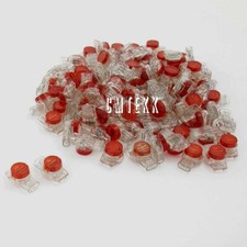 100 Pc 2-3 Port Wire IDC Phone Data Scotchlok Weather Resistant Splice Connector