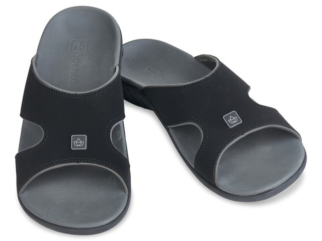 wide slide sandals