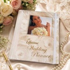 The Lifetime Wedding Planner Hardcover Organizer Journal New Sealed 2003 VTG