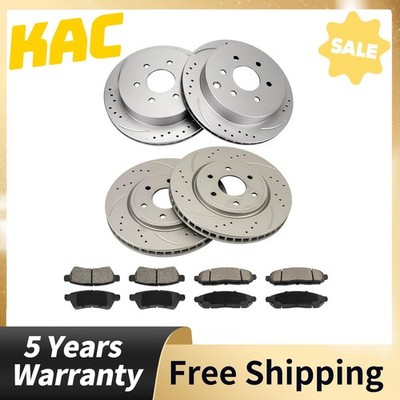 Brake Rotor Pads Kit Front and Rear For 2005-2008 Nissan Frontier 4L S-31412