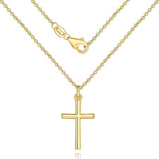 Gold Cross Necklaces for Women 14K Gold Cross Necklace for Women Crosses Pendant