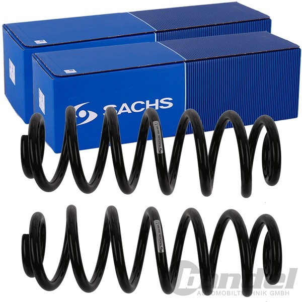 2X Sachs Fahrwerksfedern Satz Hinten Passend FÜR Seat Alhambra Vw Sharan-image