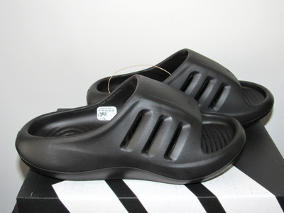 adidas AdiFOM IIInfinity Slide Triple Black Men display picture 1