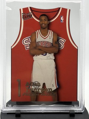1996-97 Fleer Ultra - Fresh Faces Allen Iverson #5 (RC)