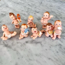 Vintage 1991 Galoob Magic Diaper Babies Figure Lot