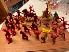 Timee Toys indians with horses