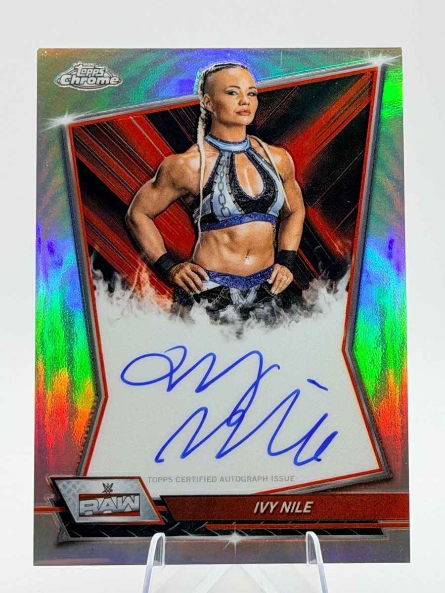 Ivy Nile 2026 Topps WWE Chrome Refractor Auto Autograph | eBay