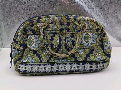 Vera Bradley Cambridge Bowler Handbag Double Handle EXCELLENT CONDITION