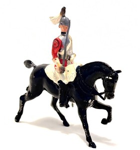 Vintage Britains Lead Soldiers-  On  Horse w/Sword, Marching w/rifle, + 5 broken