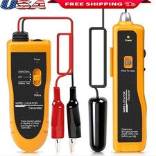 Underground Cable Locator Wire Tracer W/ Earphone Dog Fence Irrigation Wires New