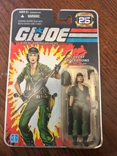 GI Joe Lady Jaye Covert Operations Action Figure NEW 25th Anniversary 2007 Foil