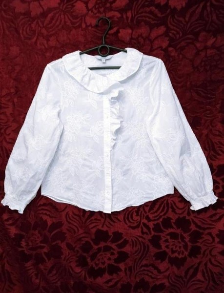 Women & Other Stories Shirt White Cotton 34 / XS / #3HOU