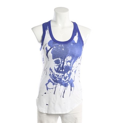 Alexander McQueen Top 30 IT 36 Blau Weiß Sehr gut
