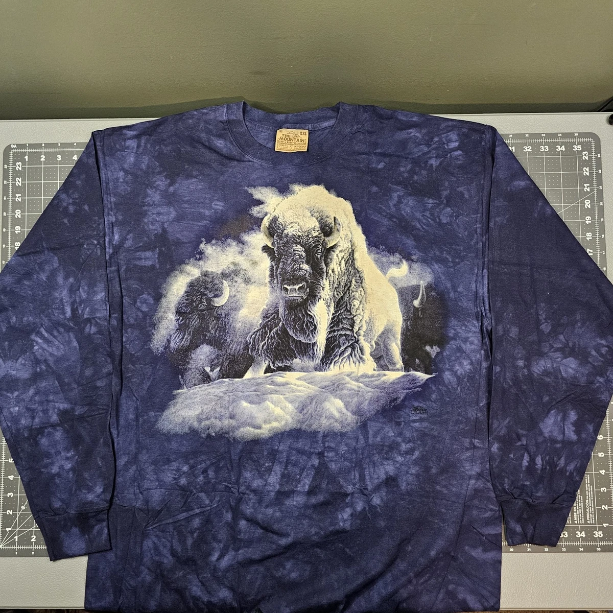 T-shirt Bleu Sarcelle À Imprimé Worldwide Au Dos | Tops | PLT FR