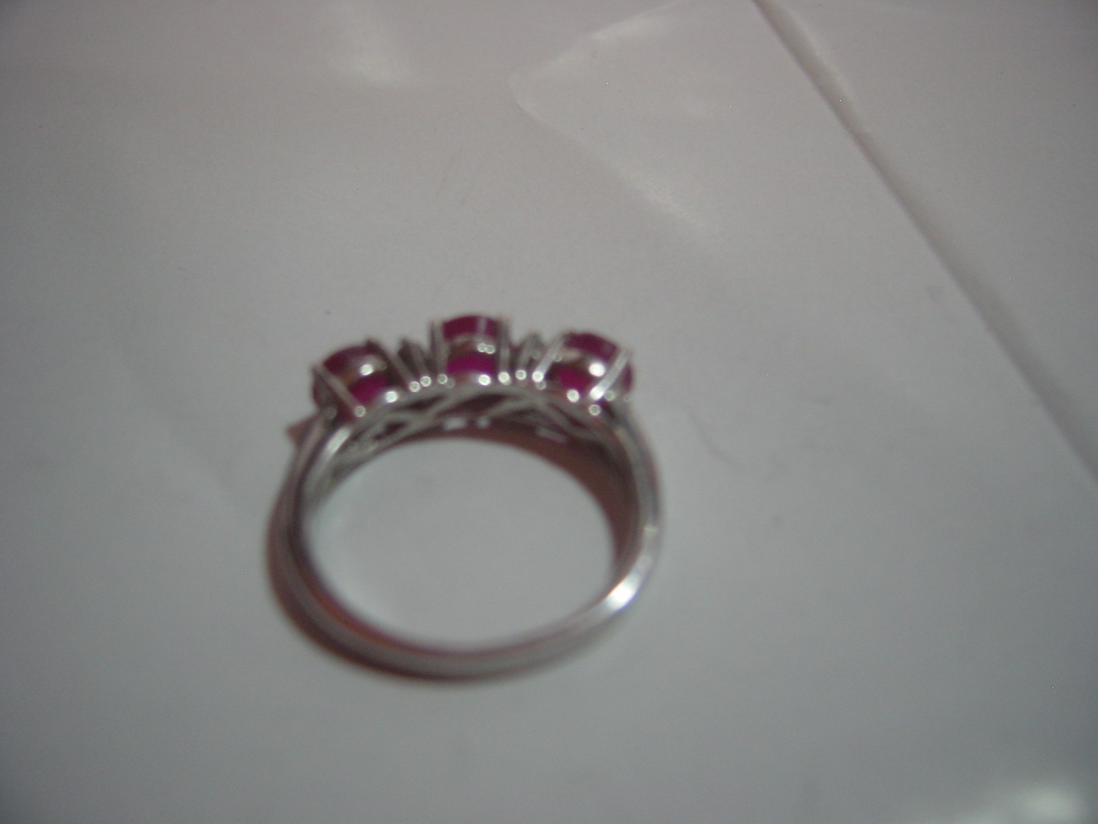 beautiful Solid Silver Ring-natural superb myanma… - image 5