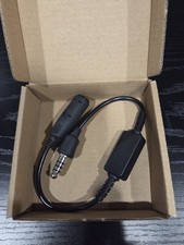 NEW Low to High Impedance Converter Adapter for Helicopter Pilot Headset