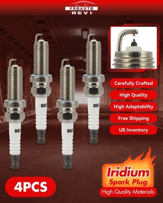 Pack 4 Double Iridium Spark Plugs For 2019-2020 Mazda 6 CX-9 CX-5 2.5L l4