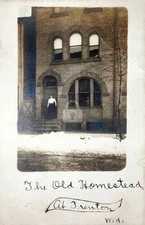 Trenton NJ New Jersey "The Homestead" 1903 RPPC Photo Postcard COPY