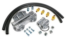 Trans Dapt 1727 Oil Filter Relocation Kit 90 Degree Bypass Trans Dapt 1727 Oil Filter Relocation Kit 90 Degree Bypass