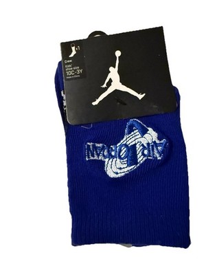(BJ0331 5-7) DISCONTINUED 2016 Air Jordan 11 Space Jam Crew Socks sz 10C-3Y A11