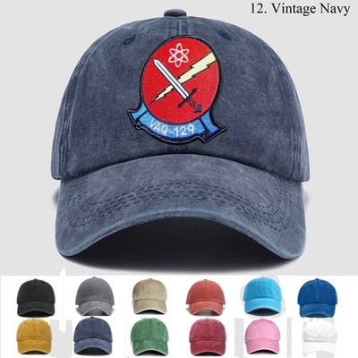 Customized Embroidered Hat Electronic Attack Squadron 129, Trucker Hat, Gift