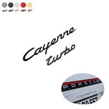 For Porsche Cayenne Letters Rear Badge Emblem Deck Lid Oem