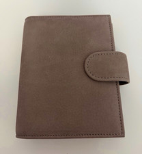 Van der Spek 20mm Pocket Terre Nubucke Leather Planner CUSTOM