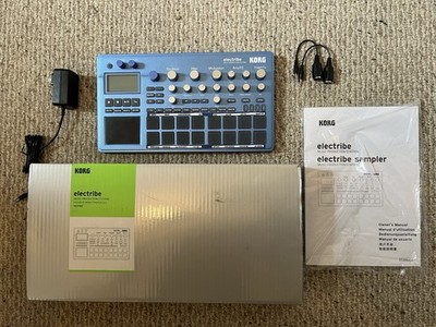 KORG Electribe 2 BL Blue Electribe Music Production Station Synth w AC Adapter