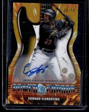 Edward Florentino Bowman Chrome 2026 Gold Refractor /50 Auto
