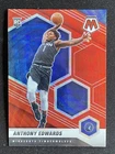 Anthony Edwards 2020-21 Panini Mosaic Red Wave Prizm RC #201 -ya1