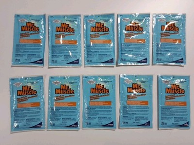 (10) Packets of Mr. Muscle  AKA Break Up Professional Fryer Boil Out  2oz Each