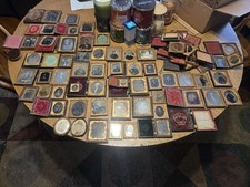 19th century photo and parts large lot tintype ambrotype daguerreotype bunch