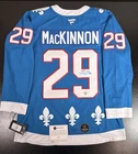 Nathan MacKinnon Signed Nordiques Jersey Fanatics Premium AJ Sports 52 Auto NHL