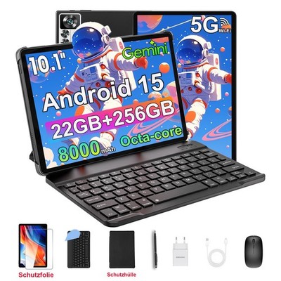 2025 Neueste Tab 10'' Android 15 Tablet PC 22GB+256GB 8000mAh 8 Core Gaming Pad