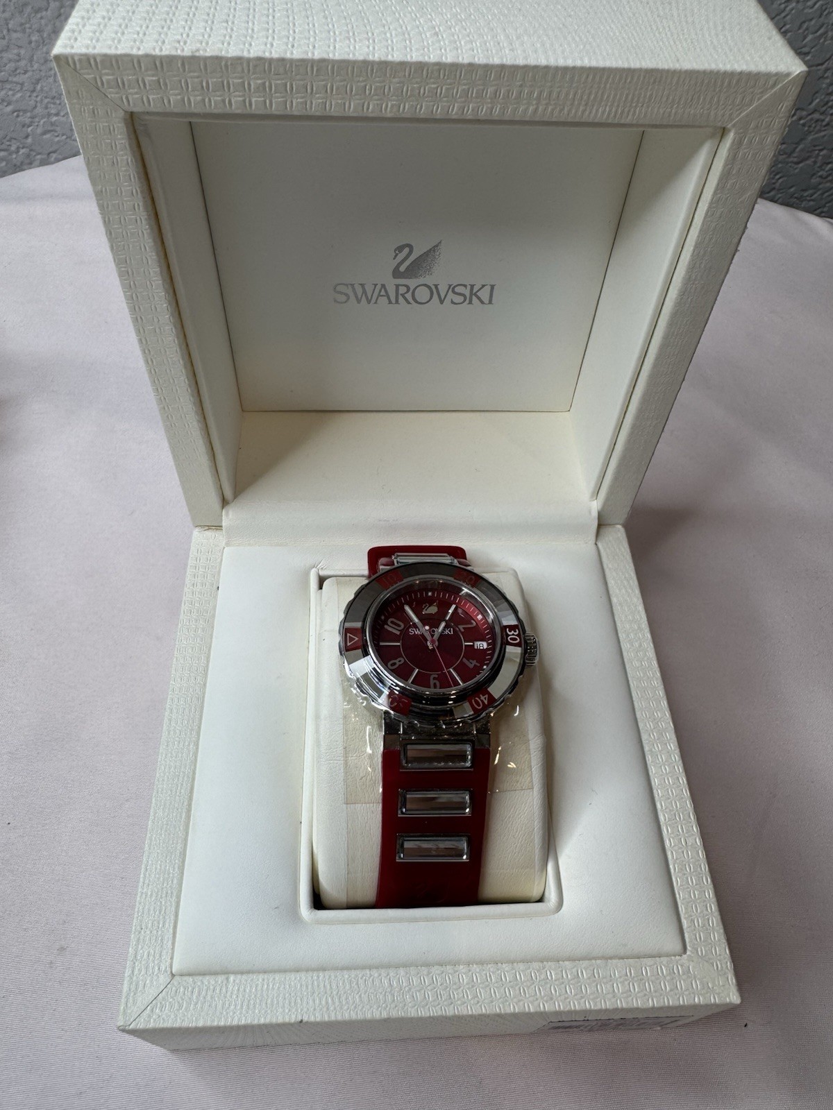 $525 MSRP- Swarovski 999978 Ladies Watch Octea Sport- \