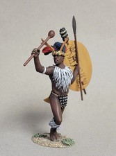 BRITAINS ANGLO ZULU WAR 20224 ZULU WARRIOR URGING MEN FORWARD 1879