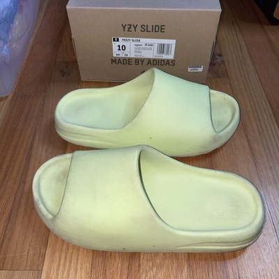 Yeezy Slide Size 10 - Green Glow Slip On YZY
