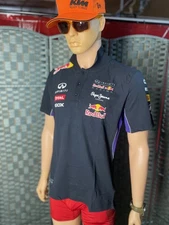 NEW Red Bull Racing F1 Formula 1 Men's Polo Shirt 2012 Genuine VINTAGE- M