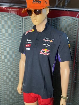 NEW Red Bull Racing F1 Formula 1 Men's Polo Shirt 2012 Genuine VINTAGE- XL